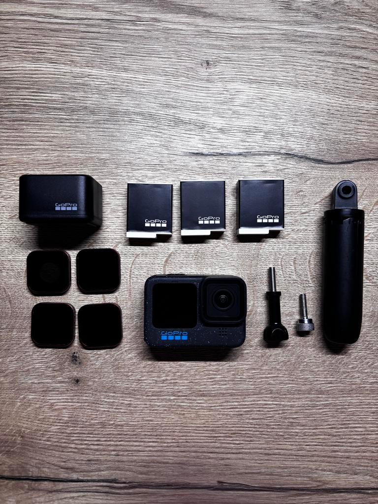 Full Gopro Hero 12 set, Ophalen, Zo goed als nieuw, GoPro