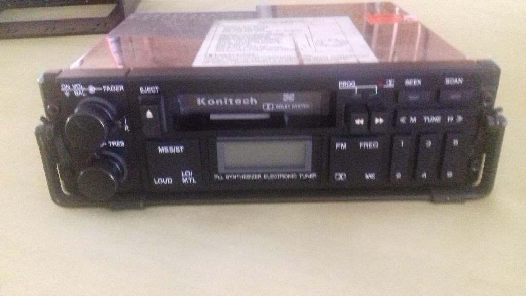 autoradio Konitech  2 x 25 watt, Ophalen of Verzenden, Gebruikt