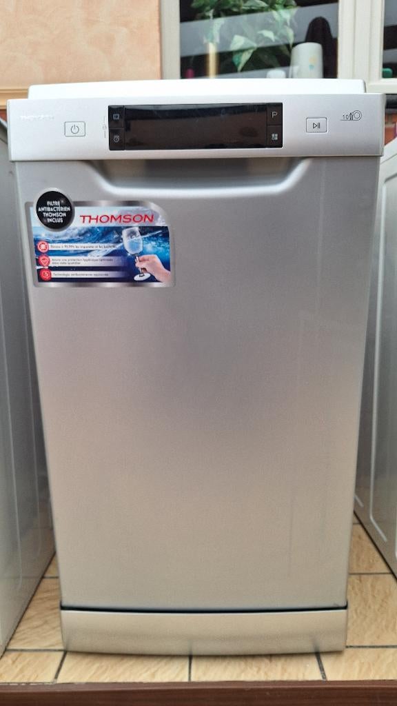 Vaatwasser Thomson (smal model, vrijstaand), Ophalen, Minder dan 10 liter, Zo goed als nieuw, Vrijstaand
