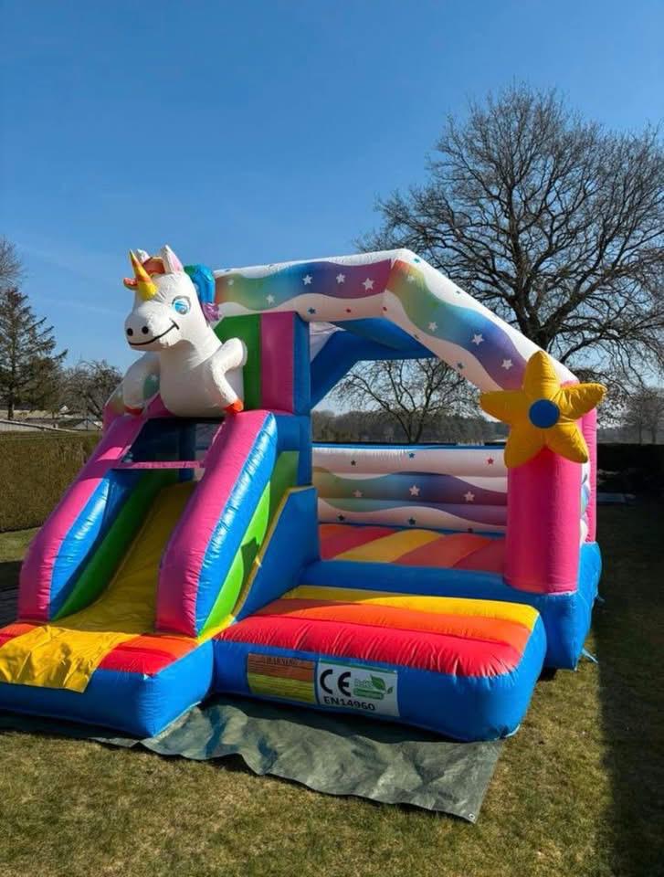 Springkasteel te huur, Hobby en Vrije tijd, Feestartikelen | Verhuur, Ophalen, Zo goed als nieuw