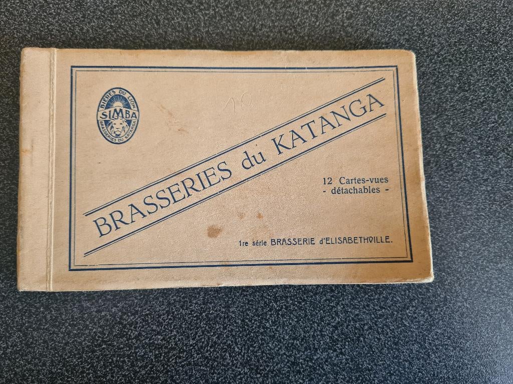 Brasserie Simba Katanga Elisabethville, Collections, Envoi