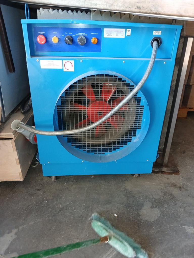 Chauffage industriel électrique 42 kW, Bricolage & Construction, Chauffage & Radiateurs, Enlèvement