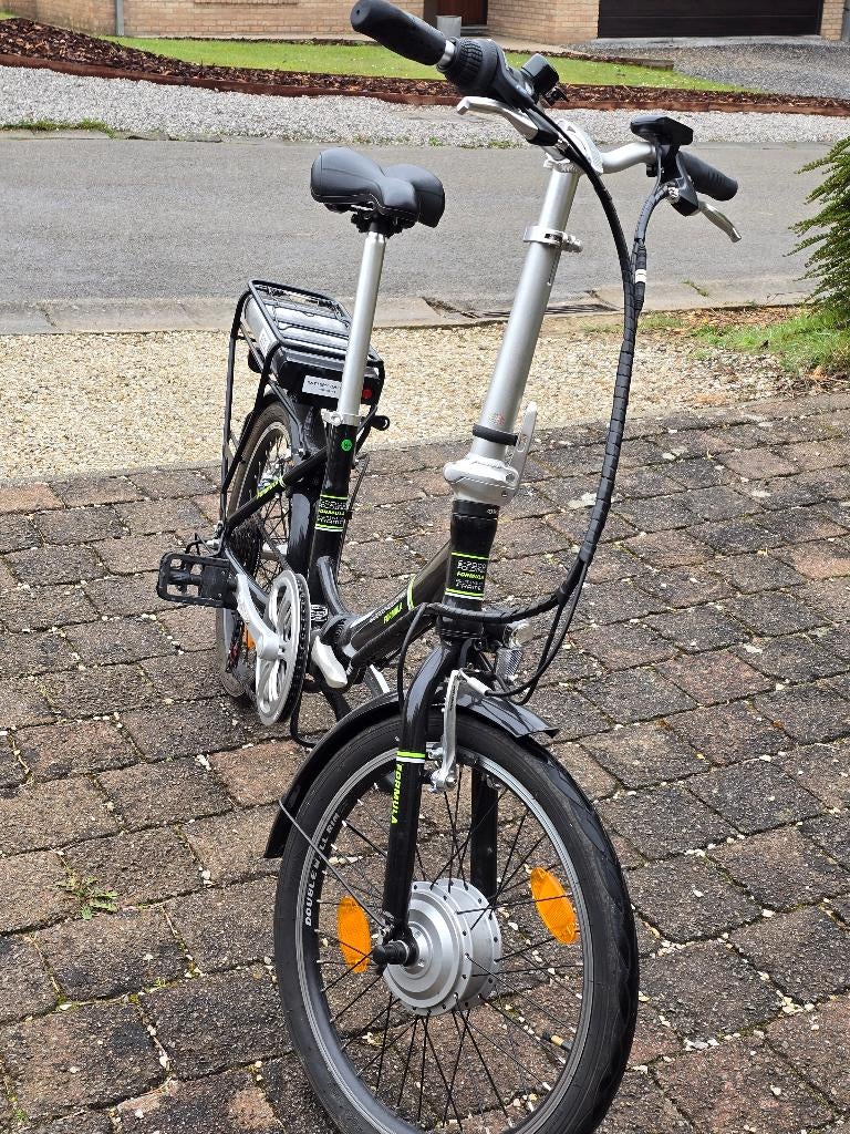 2 vélos pliables électriques, Versnellingen, Zo goed als nieuw, Totaal opvouwbaar, Ophalen