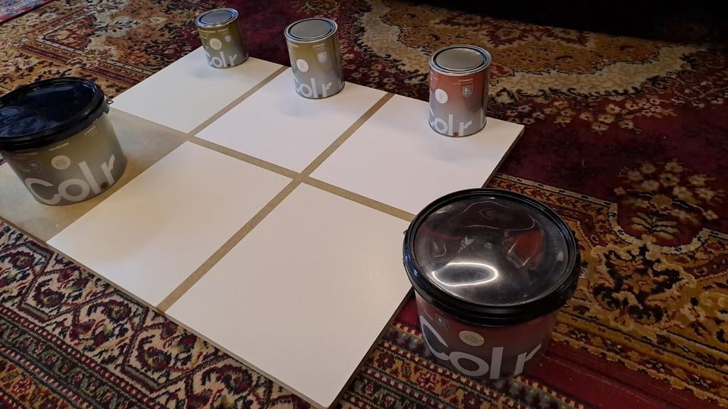 Nieuwe verf op waterbasis Top kwaliteit aan weg geef prijzen, Doe-het-zelf en Bouw, Ophalen, Wit, Lak