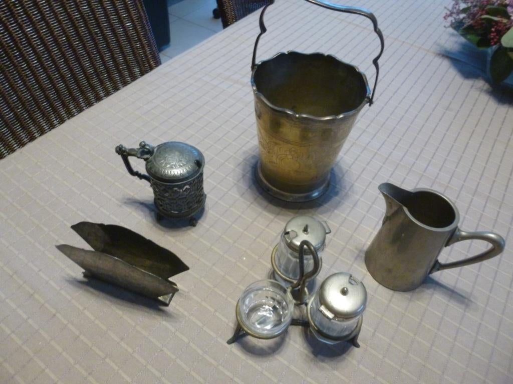 verzilvert potjes, Ophalen of Verzenden