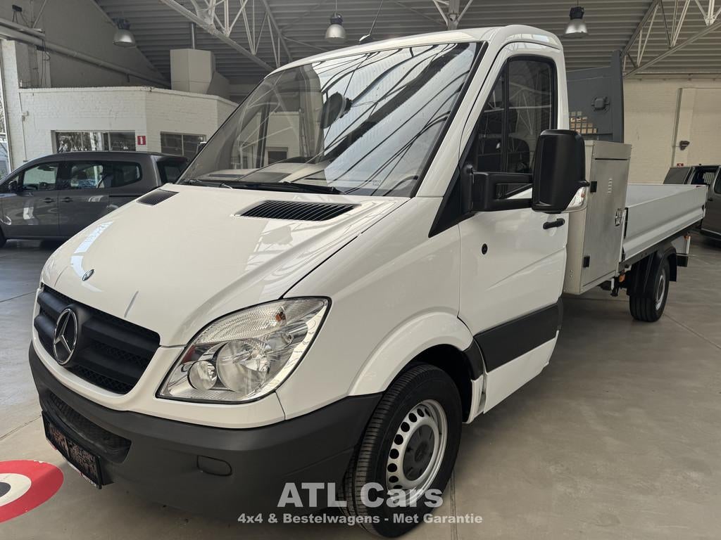 Mercedes-Benz Sprinter Lichte Vracht | 60.000km | Open Laadb, Auto's, Euro 5, Gebruikt, 4 cilinders, Wit