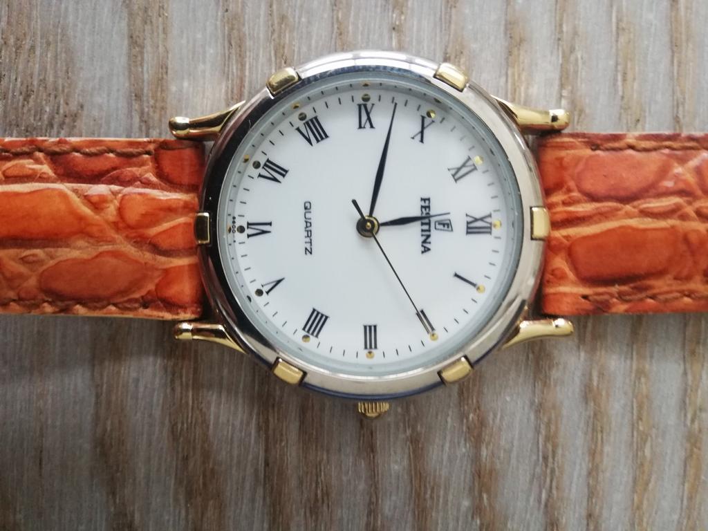 Montre femme FESTINA 8600 Quartz, Montre-bracelet, Autres marques, Enlèvement ou Envoi, Cuir