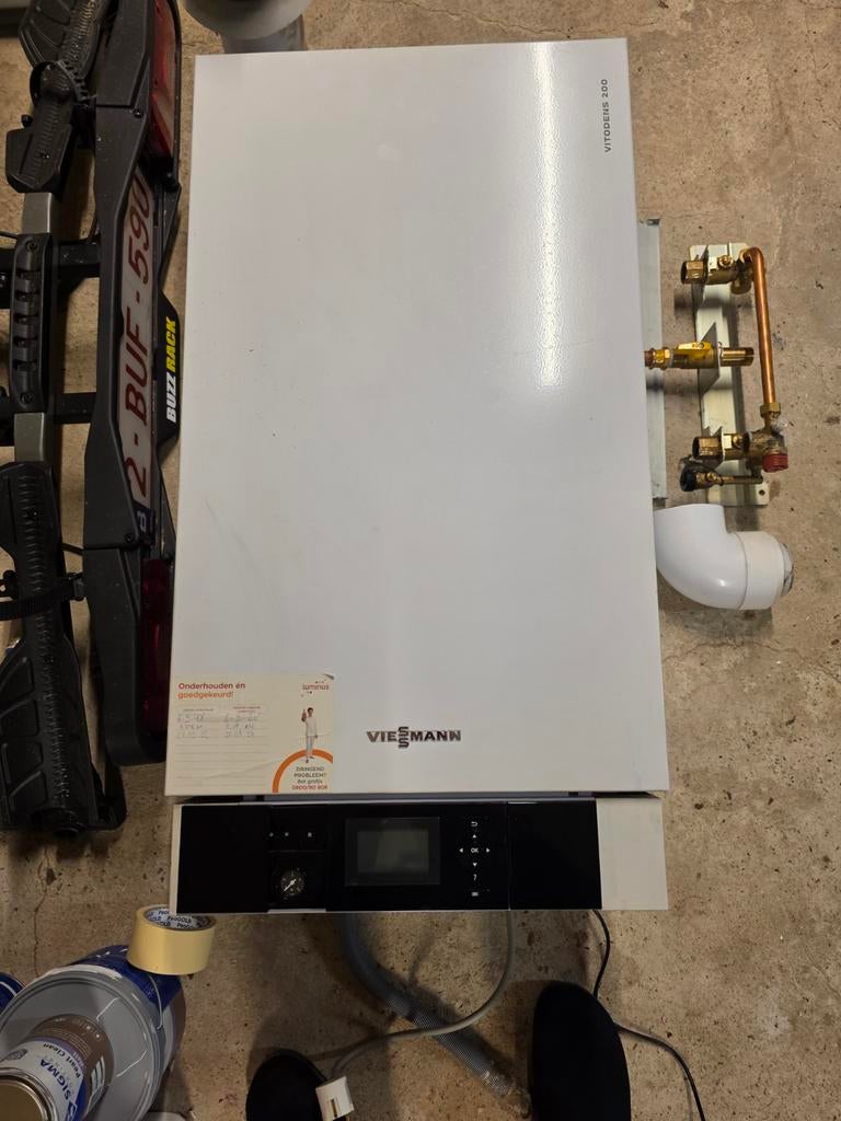Viessman Vitodens 200 WB2C, Ophalen, Gebruikt, Hoog rendement (Hr), Cv-ketel of Combi-ketel