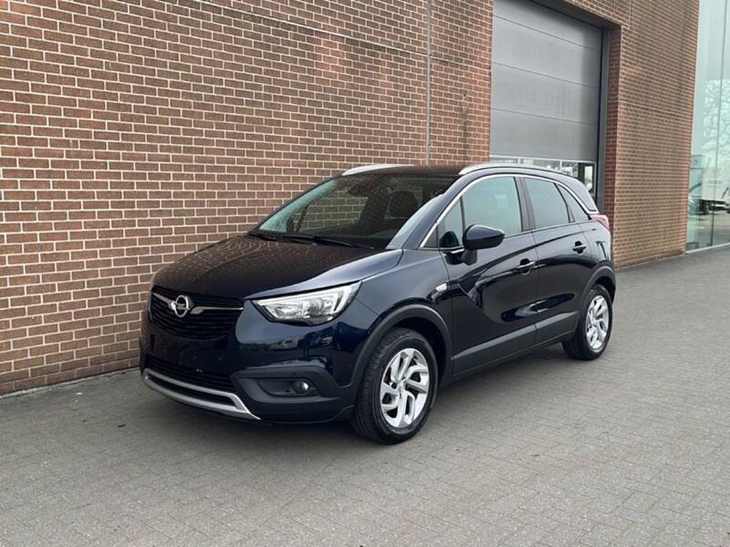 Opel Crossland X Crossland X 1.2 110 pk, Zwart, Grijs, https://public.car-pass.be/vhr/fff70171-bc4b-4e38-9a14-e28d3908cf44, Stadsauto