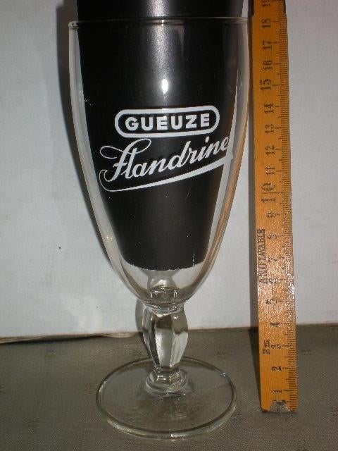 Gueuze Flandrine (Louwaege - Kortemark), Verzamelen, Ophalen of Verzenden, Zo goed als nieuw, Glas of Glazen
