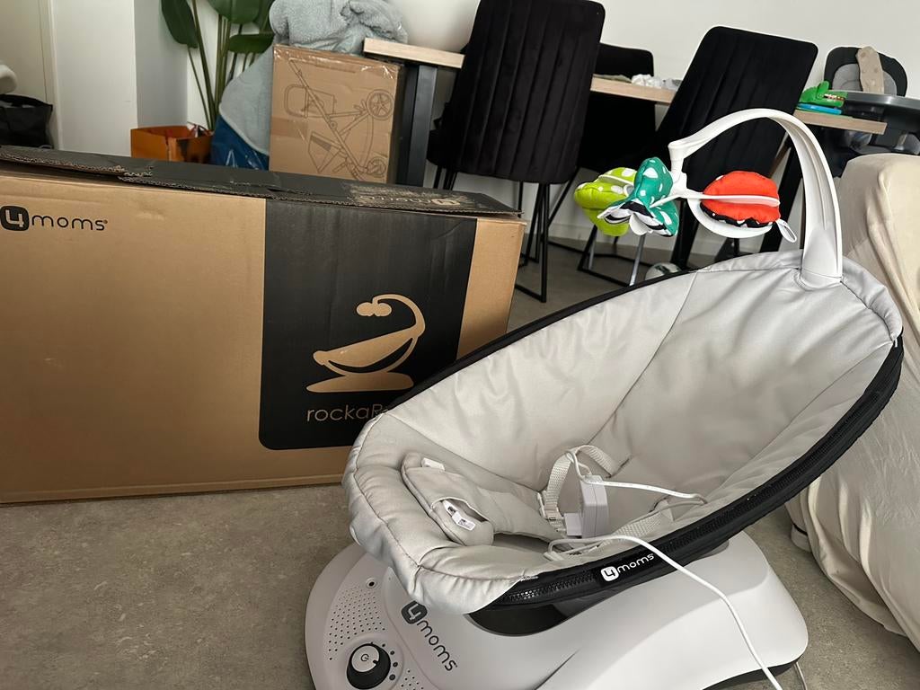 Balancelle pour bébé 4moms RockaRoo — état comme neuf, Enlèvement, Comme neuf