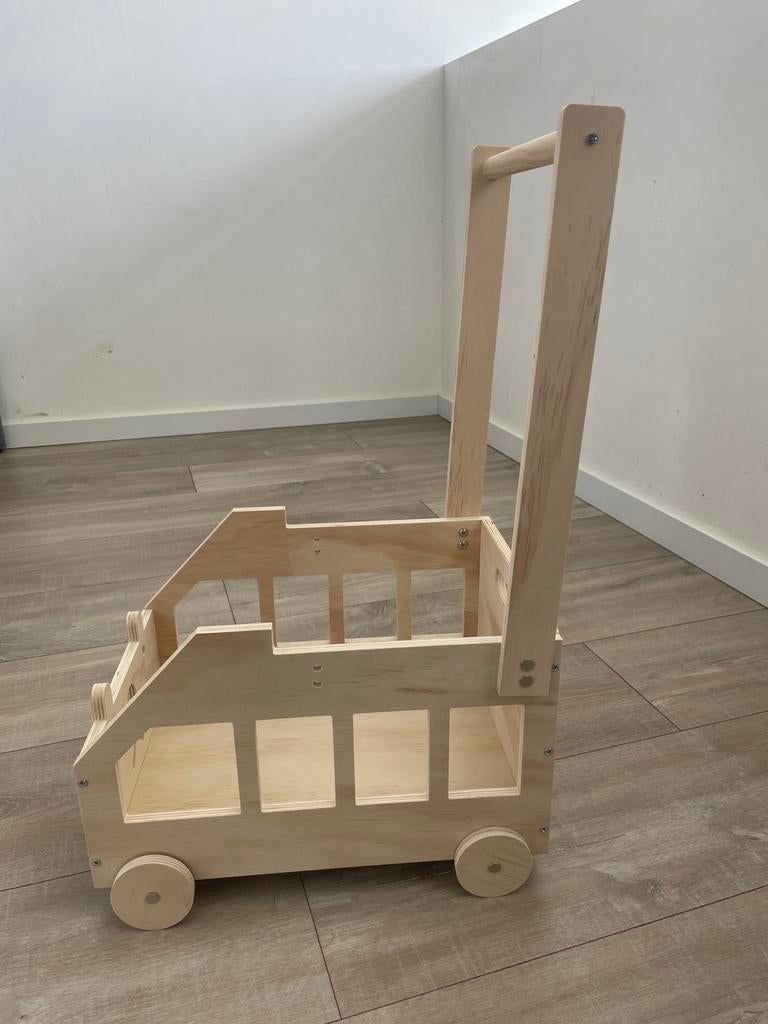 Loopkar, Kinderen en Baby's, Speelgoed | Houten speelgoed, Ophalen, Zo goed als nieuw