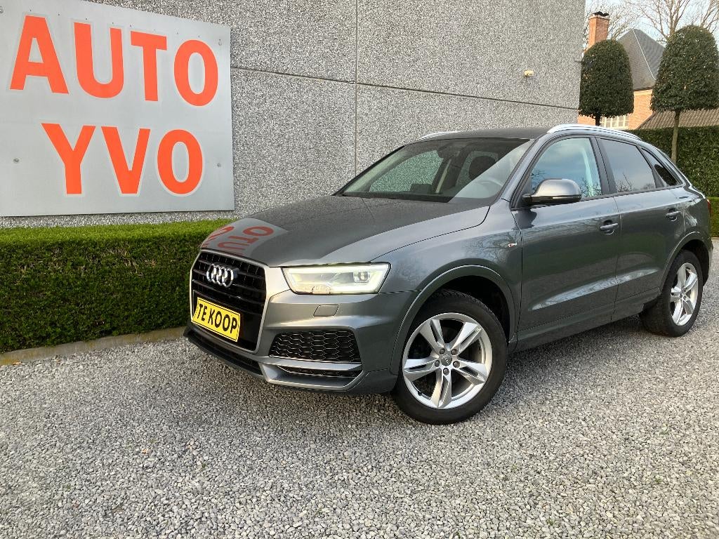 AUDI  Q3  's-line'    benzine  euro6, Auto's, Voorwielaandrijving, Euro 6, 4 cilinders, Leder