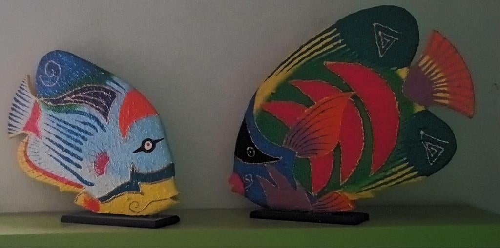 Twee decoratieve vissen., Collections, Flippos, Enlèvement