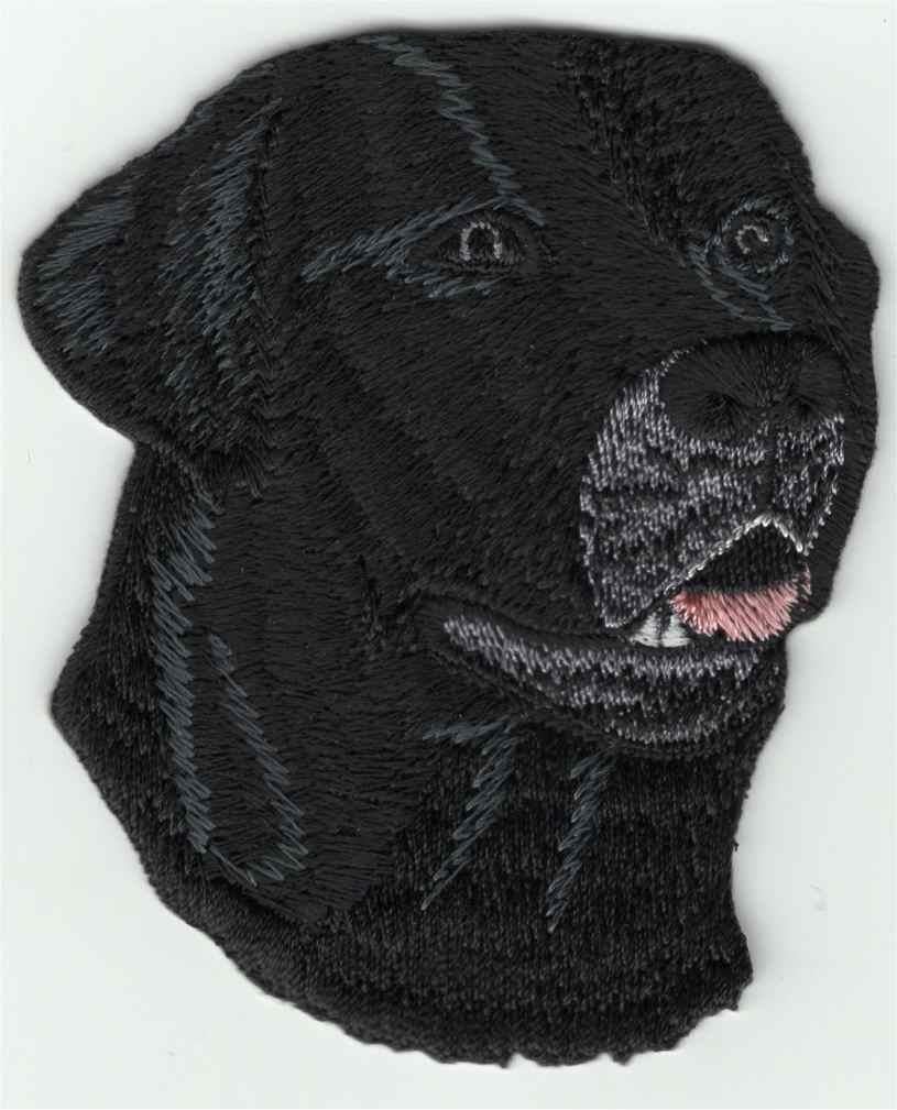 Labrador retriever stoffen opstrijk patch embleem #11, Verzenden, Nieuw