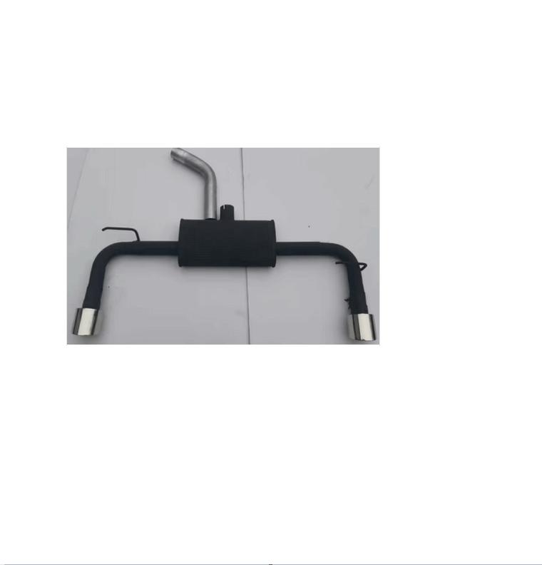 123 SPORTUITLAAT VW SCIROCCO 3 UITLAAT AUTO EXHAUST, Auto-onderdelen, Uitlaatsystemen, -, Verzenden, -, Nieuw