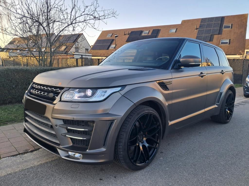Range Rover Lumma CLR RS 3.0 Diesel 258pks !, Automaat, Zwart, Wit, 5 deurs