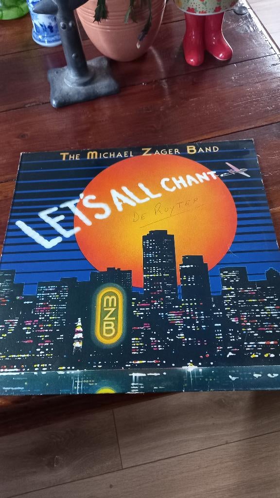 Vinyl 33t thé Michael zager band "let's all chant ", Ophalen, 1980 - 1989, Gebruikt