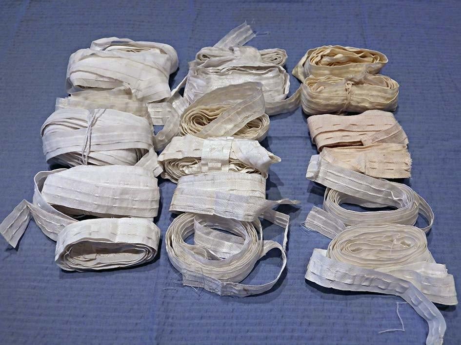 Ophanglint voor Gordijnen of Draperieën, Ophalen, Gebruikt, Wit