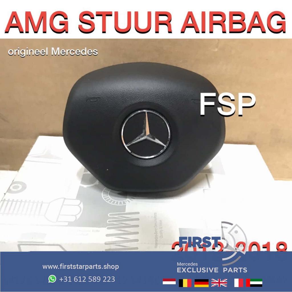 AMG STUUR AIRBAG A45 CLA45 GLA45 C63 E63 ML63 GLE63 G63 AMG, Auto-onderdelen, Dashboard en Schakelaars, Gebruikt, -, Ophalen of Verzenden