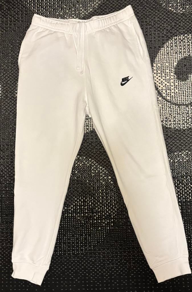 Pantalon d'entraînement Nike blanc/noir - taille L, Enlèvement, Neuf, Taille 42/44 (L), Blanc
