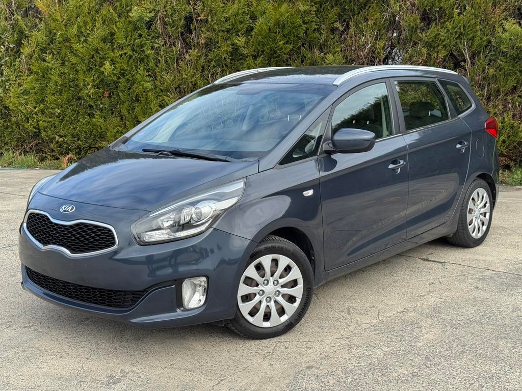 Kia Carens 1.6 i 1 er Propriétaire pret a être immatriculé, Auto's, Kia, Voorwielaandrijving, Euro 5, Zwart, Blauw