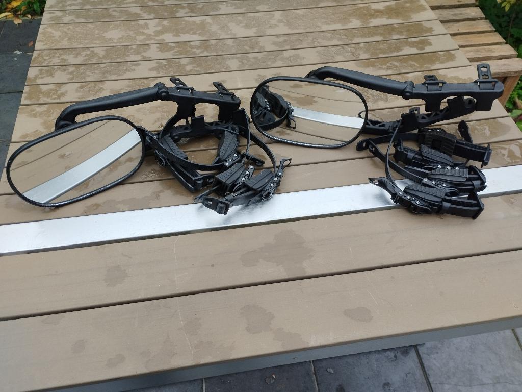 Caravanspiegels Reich, Caravans en Kamperen, Caravanaccessoires, Ophalen of Verzenden, Gebruikt