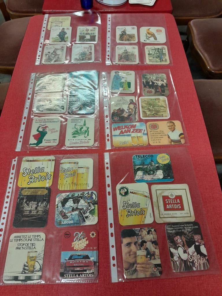 Oude bierkaartjes stella artois, Enlèvement, Stella Artois