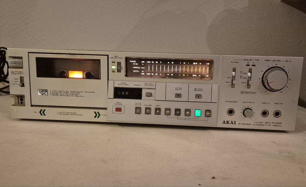 Vintage Akai cassettedeck GX-F44R, Ophalen, Akai