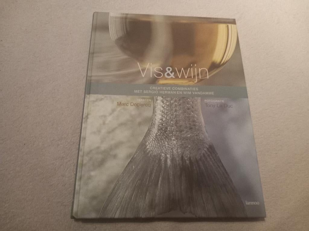 Boek Vis & Wijn visgerechten Wine pairing recepten koken, Boeken, Kookboeken, Ophalen of Verzenden, Zo goed als nieuw, Europa