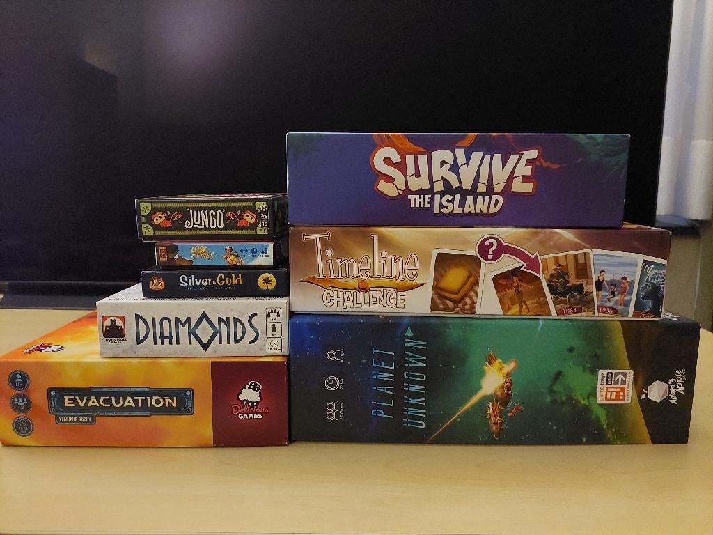 Verschillende bordspellen, Ophalen of Verzenden, Zo goed als nieuw