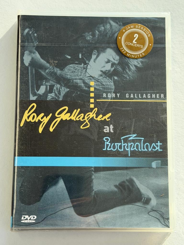 Rory Gallagher – At Rockpalast (DVD) Nieuw!, Alle leeftijden, Ophalen of Verzenden, Nieuw in verpakking, Muziek en Concerten
