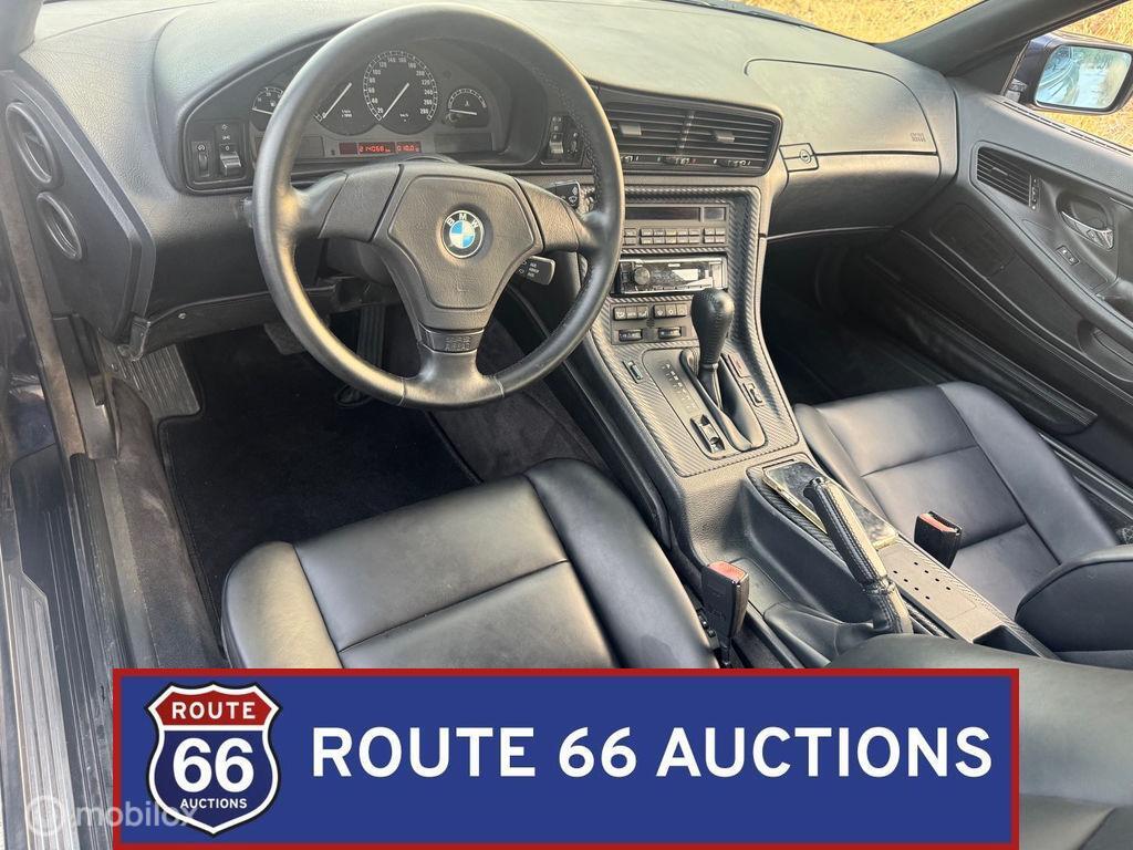 BMW 840Ci | 1995 | Route 66 Auctions, Zwart, Bedrijf, Handgeschakeld, Overige carrosserie