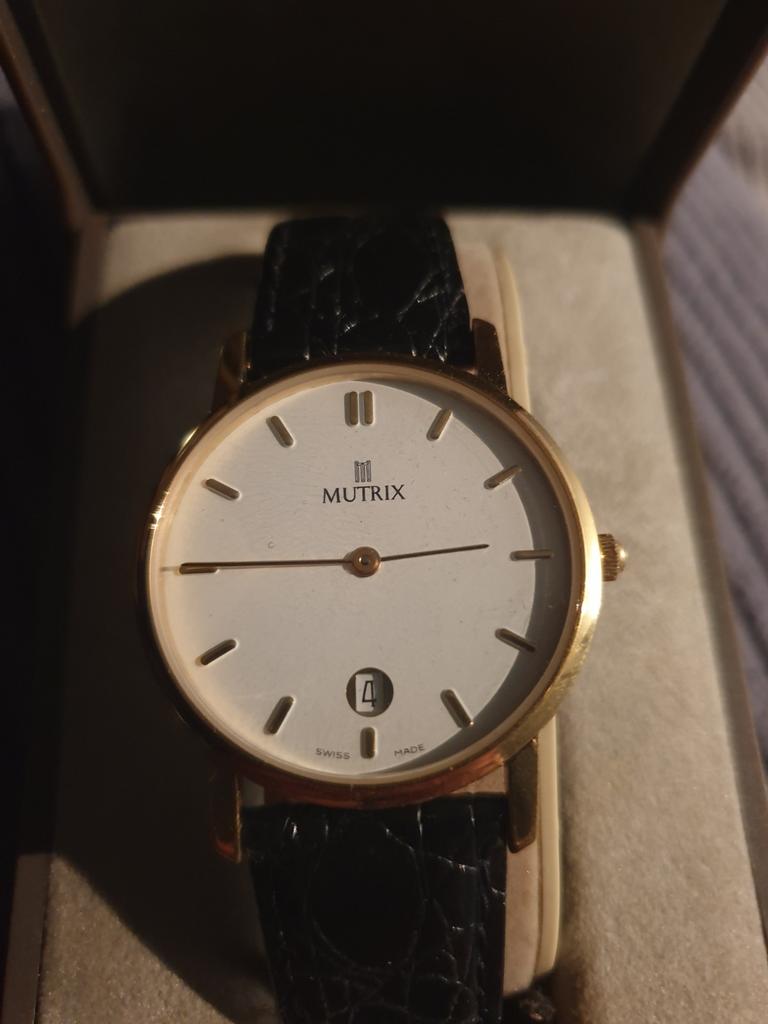 Mutrix dames horloge plaque nieuw met doos, Handtassen en Accessoires, Horloges | Dames, Nieuw, Polshorloge, Overige merken, Overige materialen