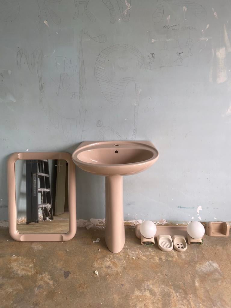 Retro badkamermeubels alles nog in goede staat., Huis en Inrichting, Ophalen of Verzenden