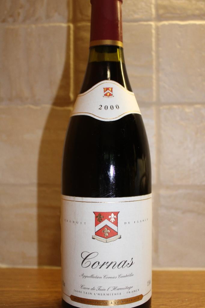 Cornas 2000 Cave de Tain Hermitage, Verzamelen, Wijnen, Ophalen, Frankrijk, Zo goed als nieuw, Rode wijn
