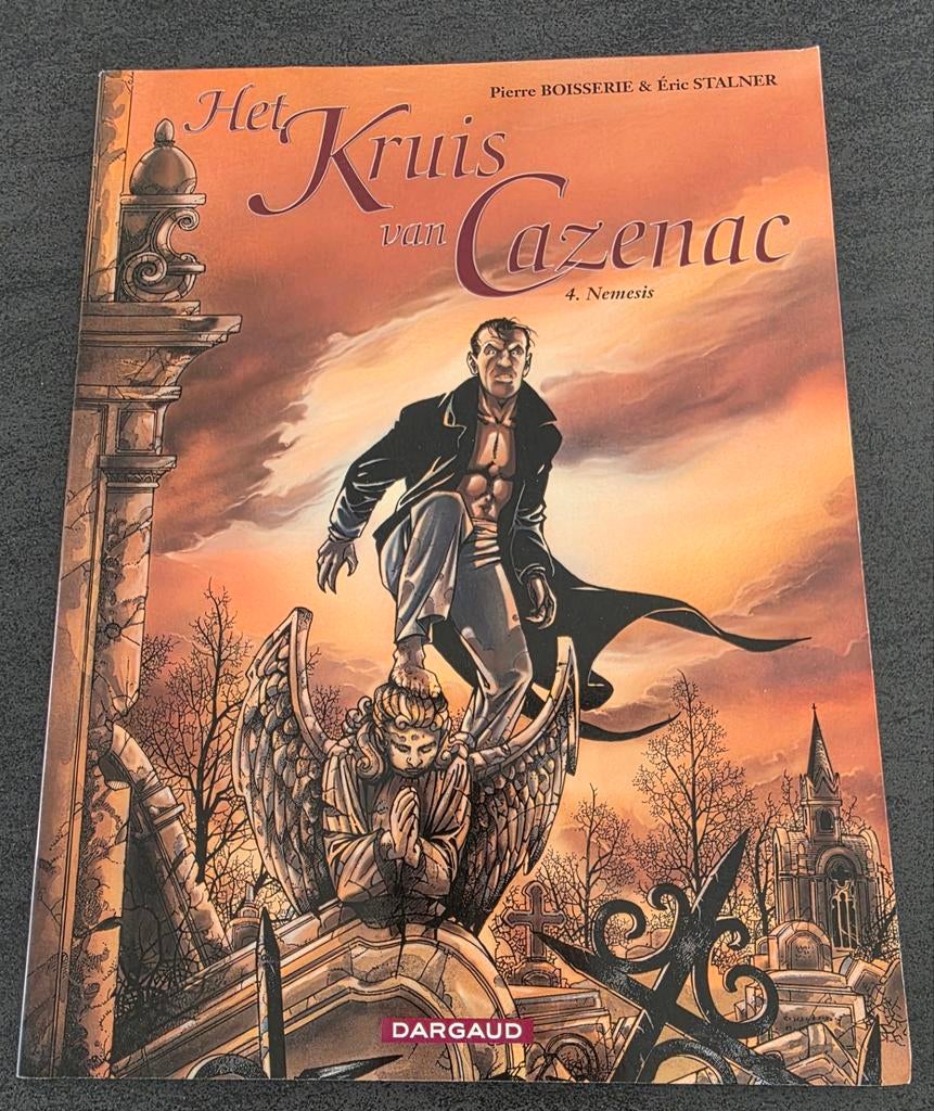 Strip: Het Kruis van Cazenac  ( dargaud  ), Boeken, Ophalen of Verzenden, Zo goed als nieuw