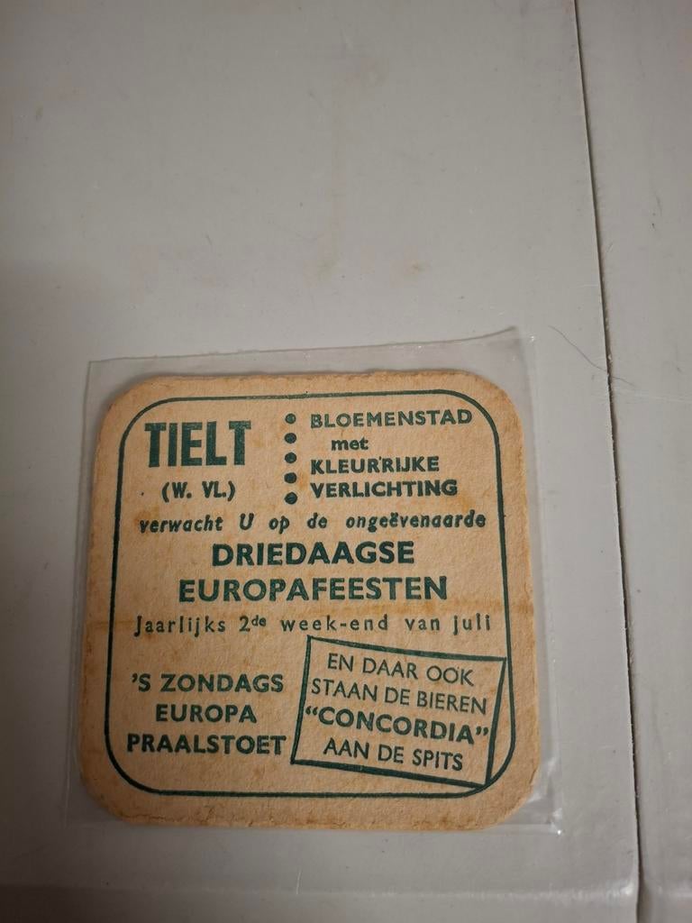 Tapis à bière Old Helles Concordia, Collections, Enlèvement ou Envoi