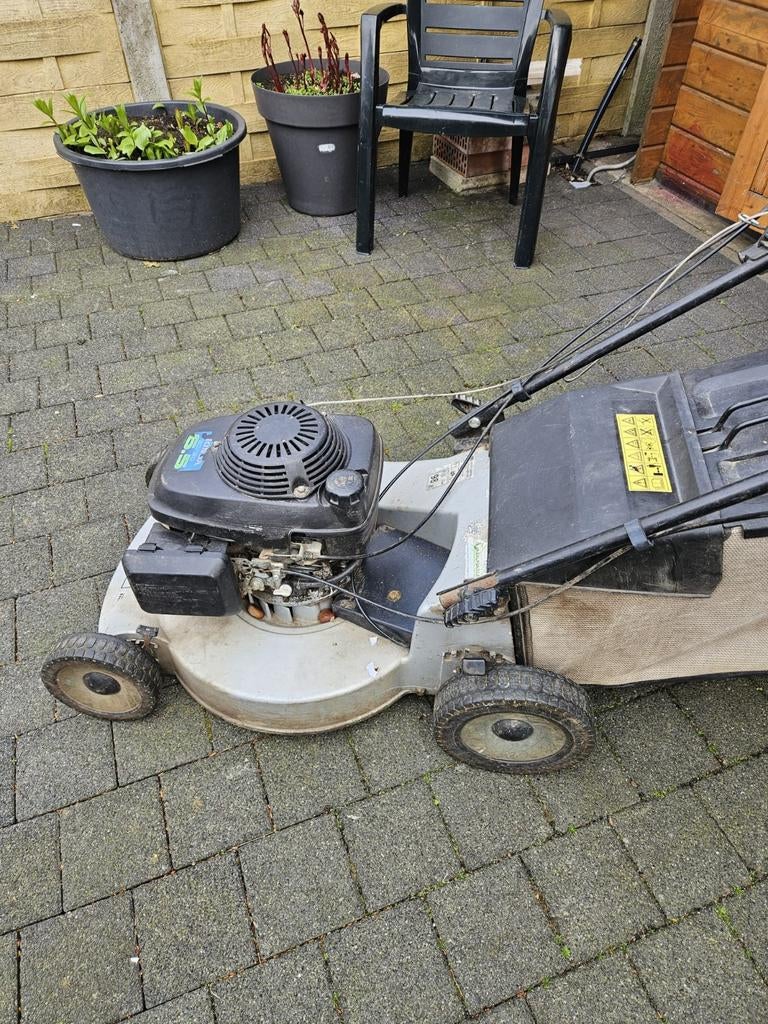 Honda 6.5 grasmaaier, Ophalen