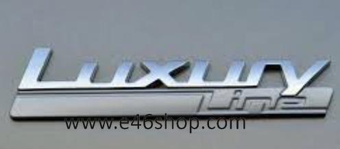 EMBLEEM " LUXERY LINE  " BMW  OE 51147418530 NIEUW, -, -, Nieuw, Ophalen of Verzenden