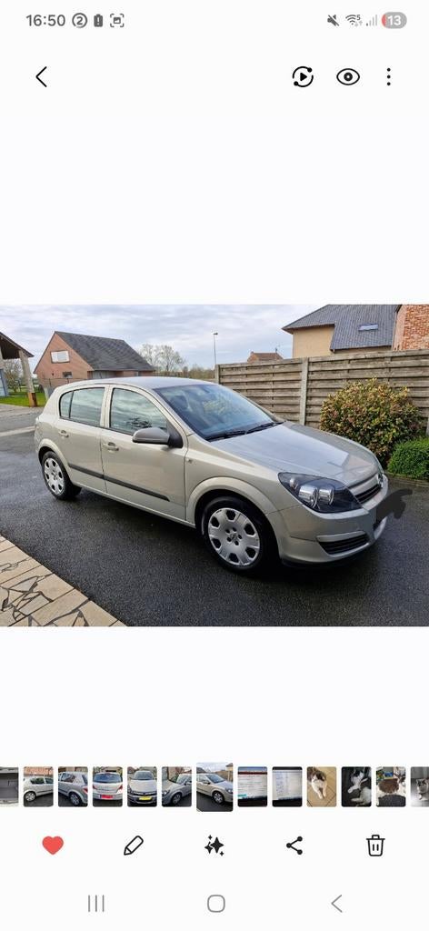 L'Opel Astra 1.7 CDTI diesel 2004, Autos, Achat, Boîte manuelle, Diesel, Particulier