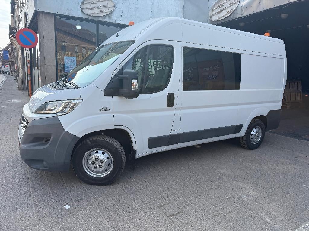 Fiat Ducato 2.0JTD 2016*1stehands*Netto 8058**, Wit, Bedrijf, Grijs, Onderhoudsboekje