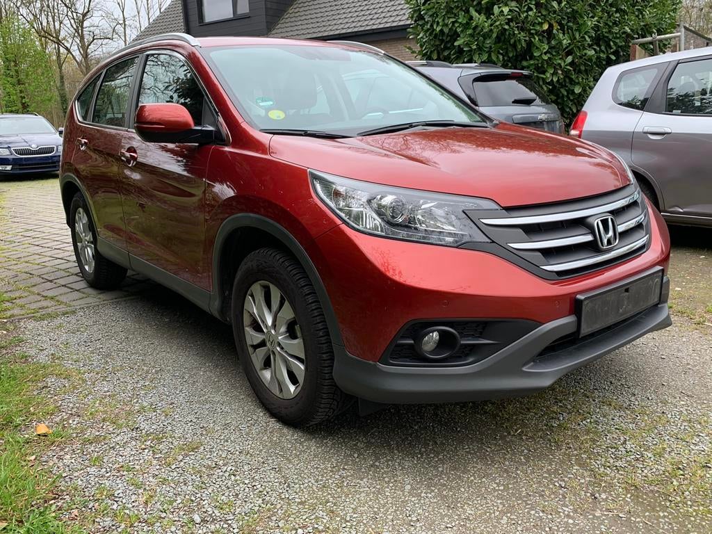 Honda CR-V 1.6 i-DTEC BJ.3014 190.000km, Auto's, Honda, Voorwielaandrijving, Euro 5, Stof, Zwart