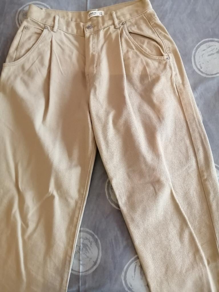Pantalon pour ado, Enlèvement ou Envoi, Beige, Taille 46 (S) ou plus petite, Porté
