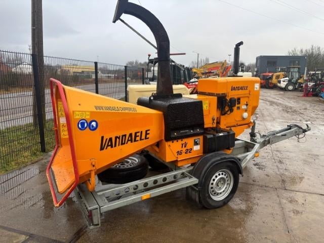 Broyeur Vandaele TV 1622D, Enlèvement, Broyeur
