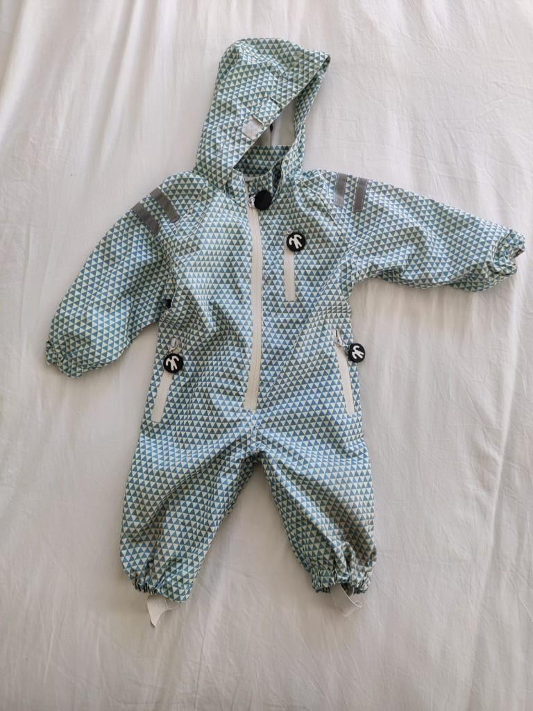 Ducksday 74-80 regenpak, Kinderen en Baby's, Ophalen, Zo goed als nieuw, Jongetje of Meisje, Jasje