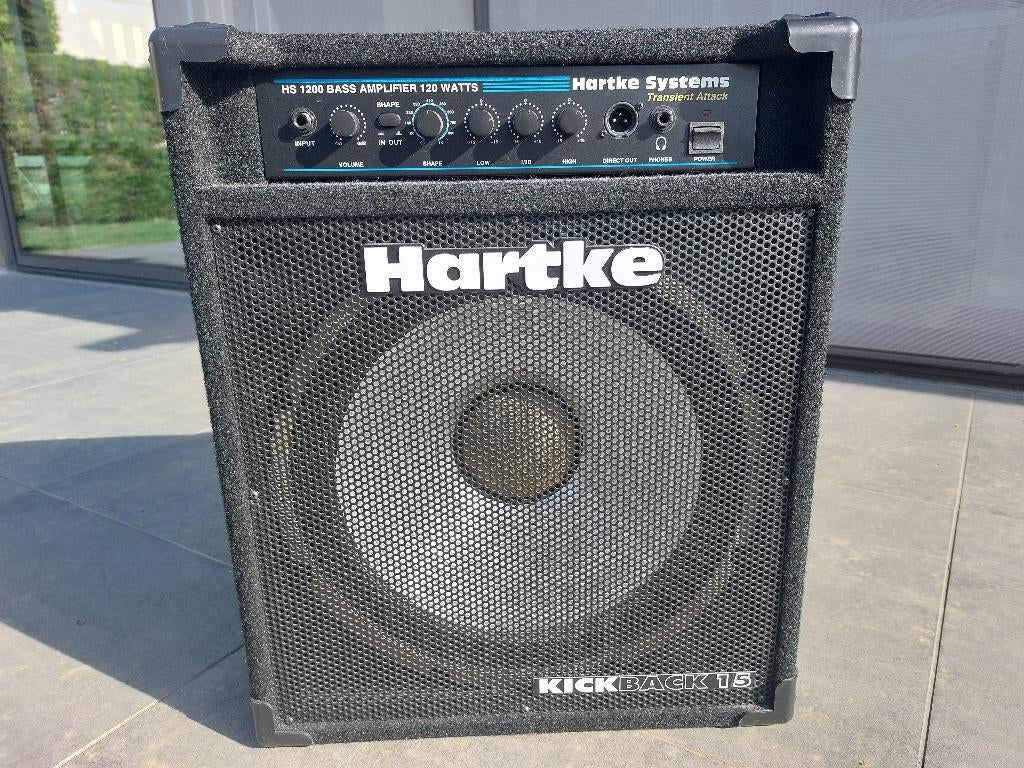 Combo d'amplis basse Hartke de 120 watts., Enlèvement, Comme neuf, Guitare basse, 100 watts ou plus