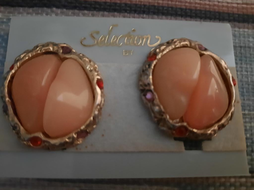 Mooie vintage oorbellen, Handtassen en Accessoires, Oorbellen, Ophalen of Verzenden, Nieuw, Goud