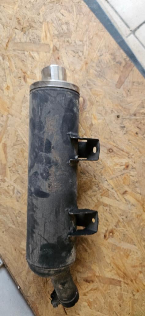 pot d'echappement moto, Ophalen