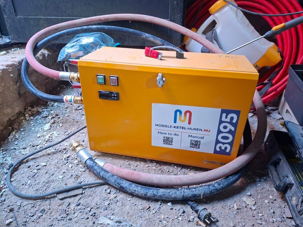 Mobiele ketel, Enlèvement